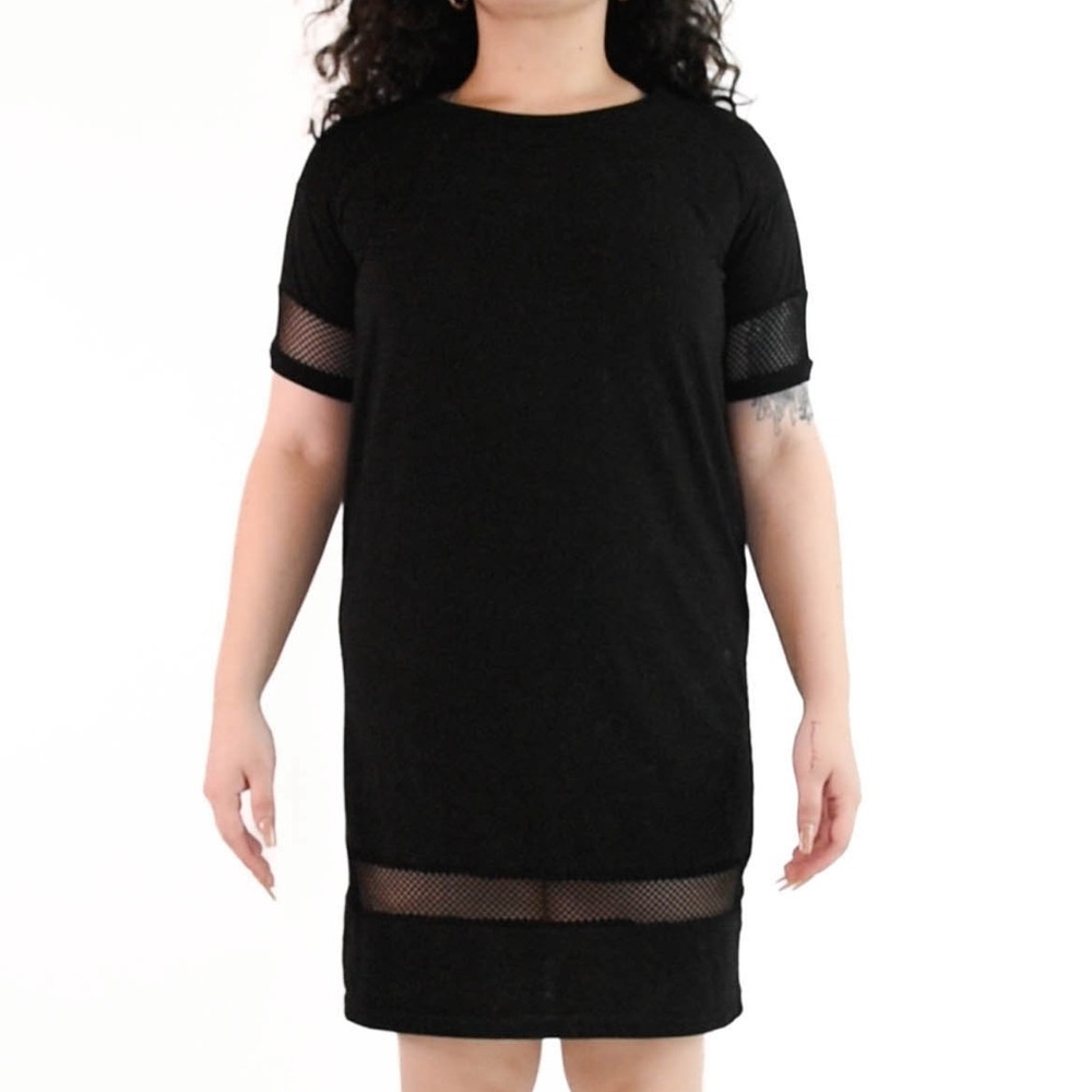 Black Forever21 T-Shirt Dress